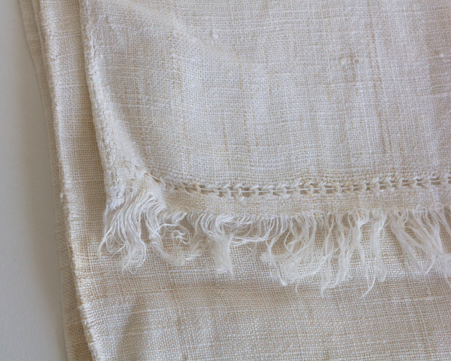 Pair of Homespun Pillowcases