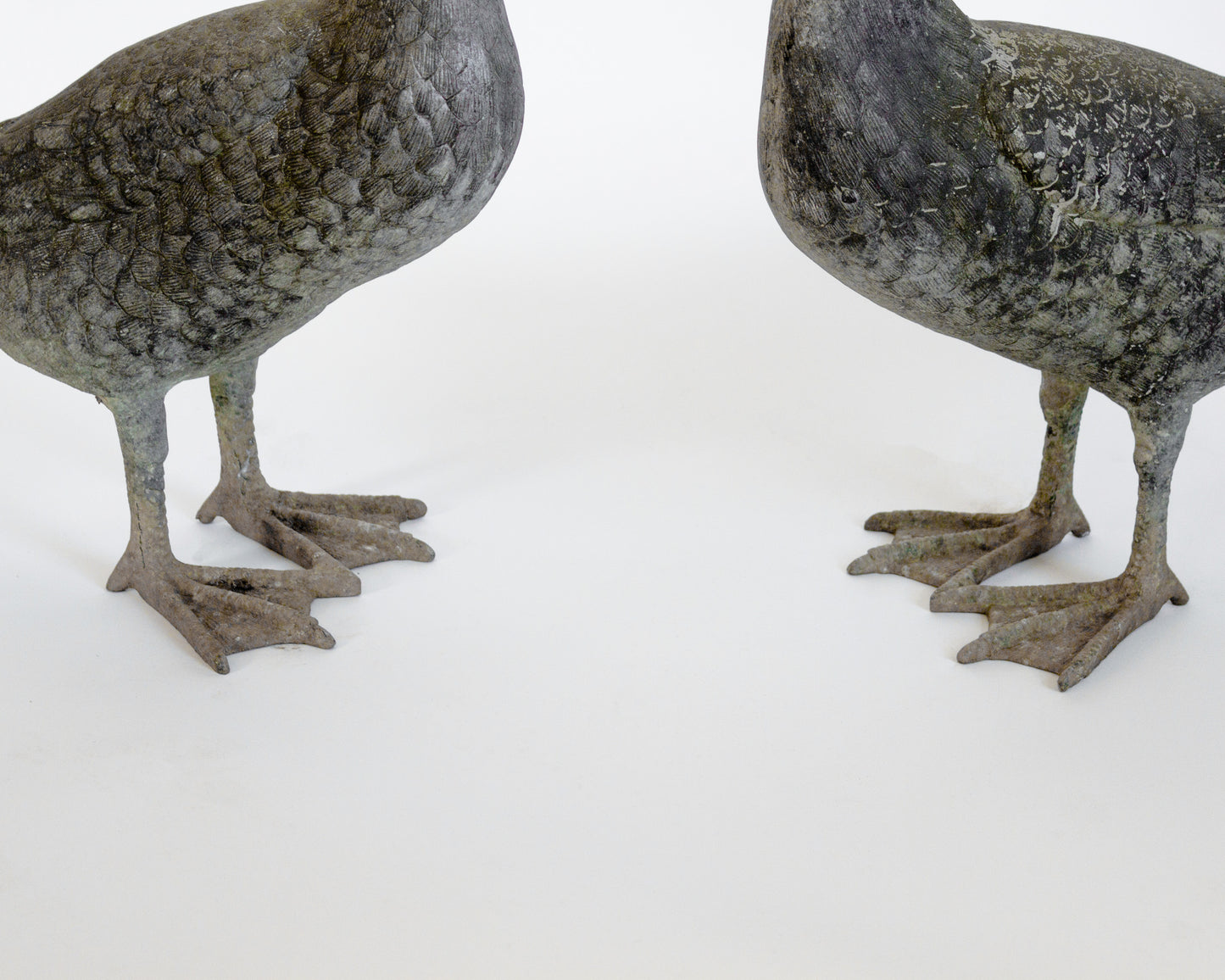 Pair of Geese Garden Statues