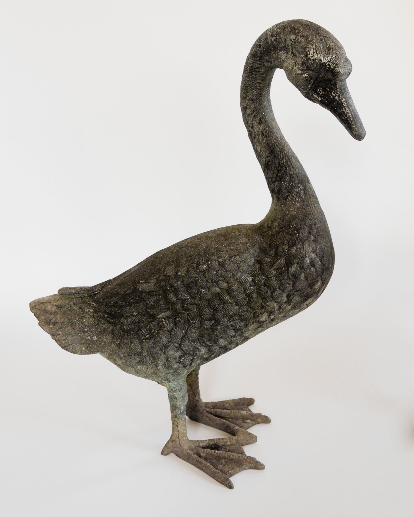Pair of Geese Garden Statues