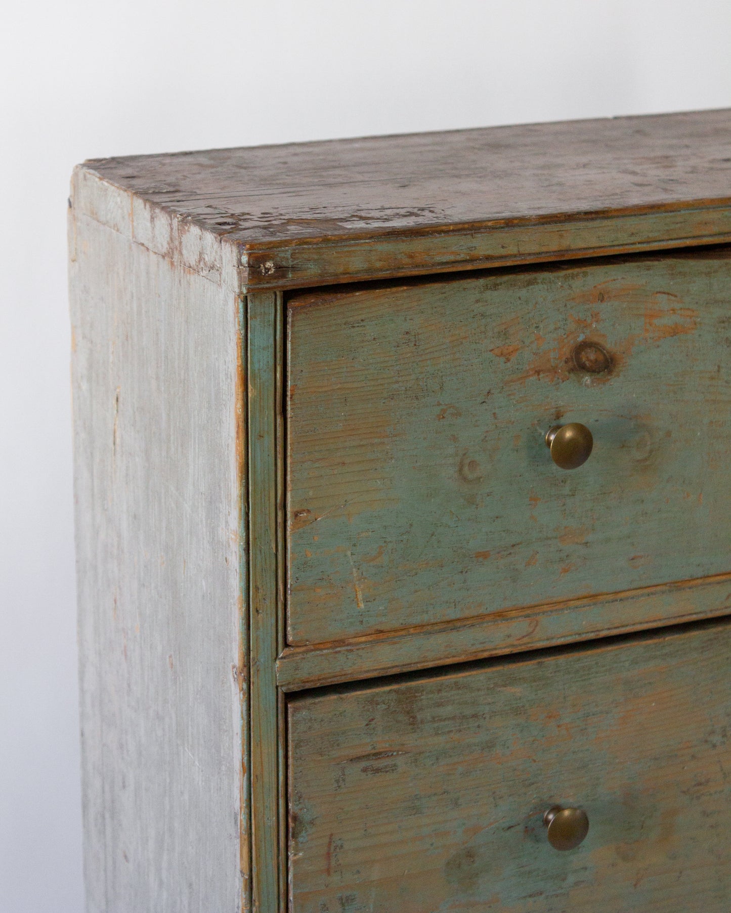 Early 19th C. Apothecary in Blue Paint
