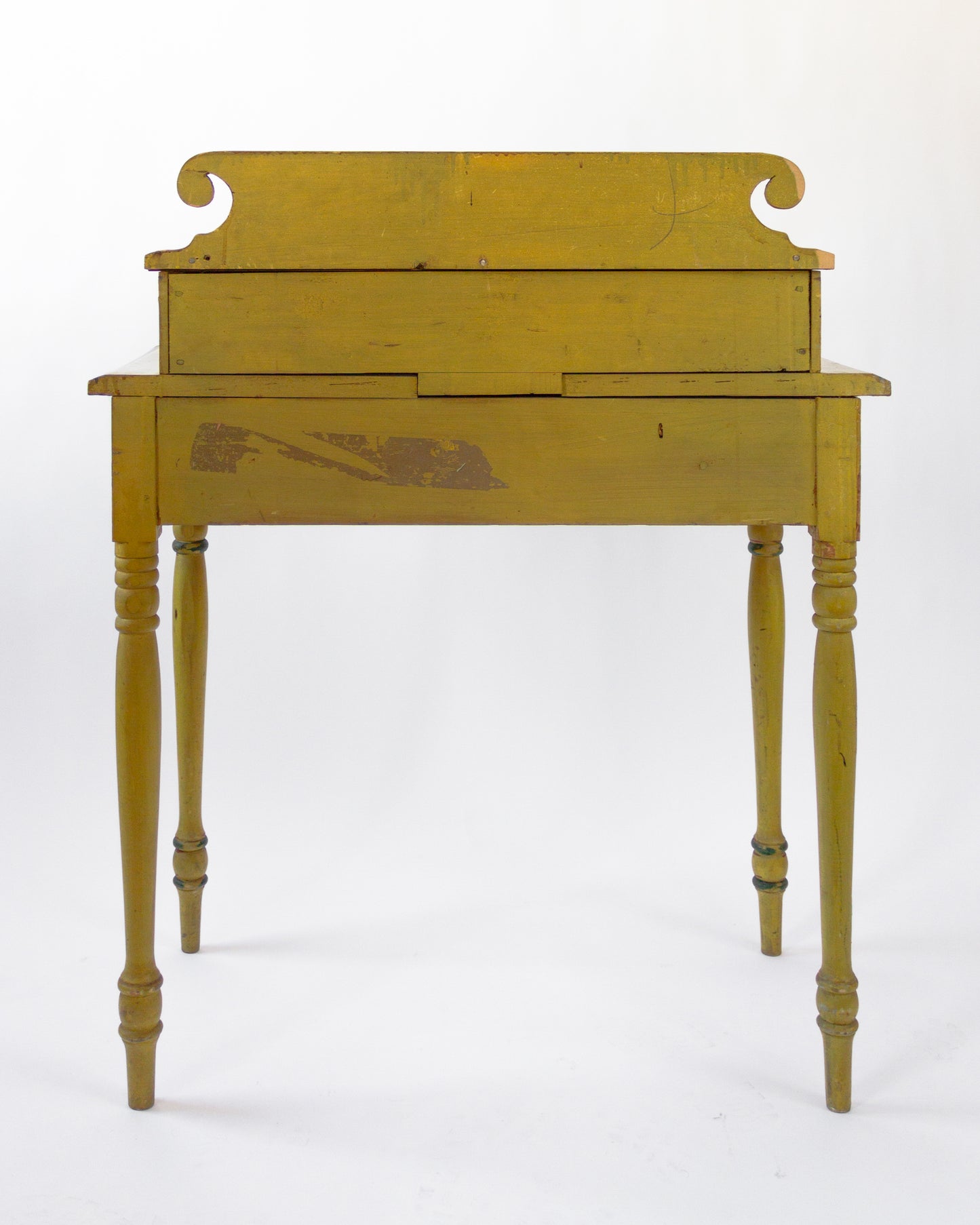 Early 19th C. Polychrome Painted Dressing Table