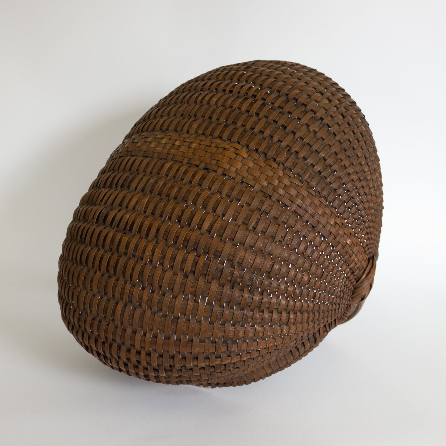 Rare Large 19th Century Buttocks Basket