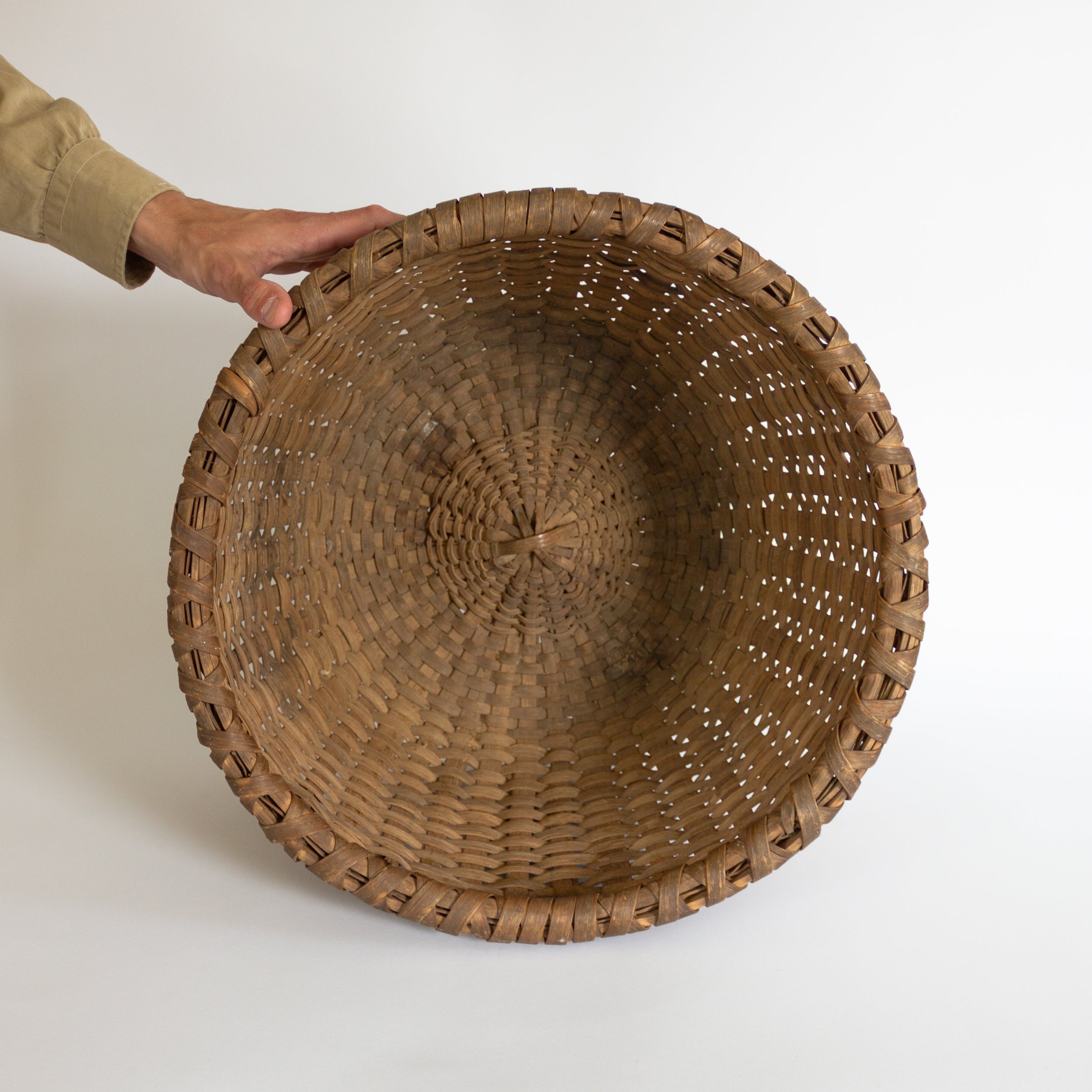 Taghkanic Gathering Basket Samuel Snider Antiques