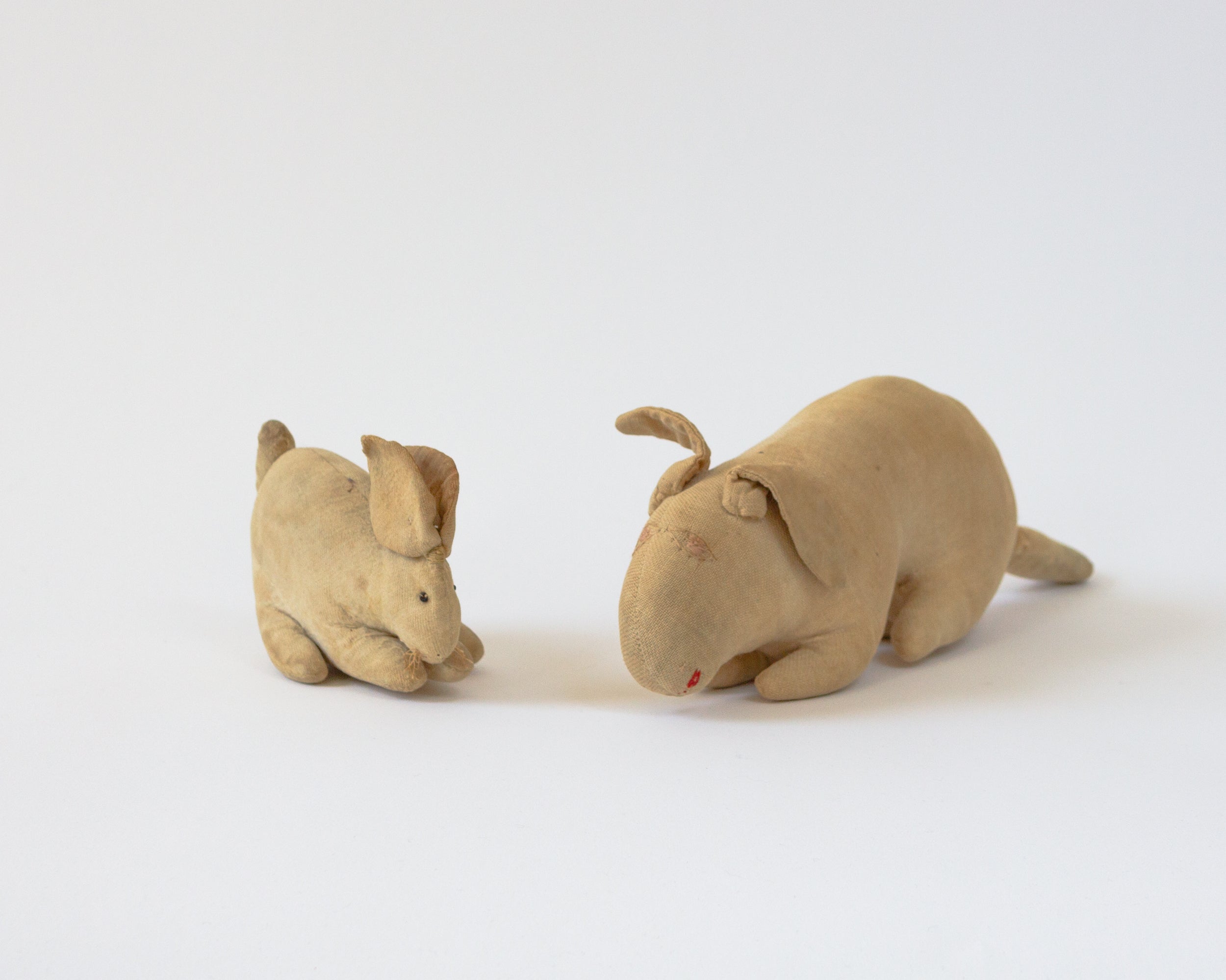 Cloth Bunny Rabbits – Samuel Snider Antiques
